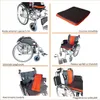 KEROS Sedia a rotelle in alluminio ad autospinta pieghevole Anteprima dell’immagine prodotto 3