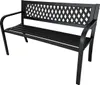 Gartenbank Venera 119x75x50 cm Sitzhöhe 41 cm belastbar bis Produktbild-Vorschau 1