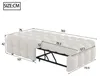 Merax 2-in-1 Fußhocker Schlafsofa Tagesbett aus Produktbild-Vorschau 7