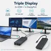 Rapoo USB-C Multiport Adapter 12-in-1, grau Produktbild-Vorschau 12