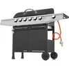 Grill gazowy XXL 6+1  LEHMANN VEGAS ŻELIWNY ruszt ogrodowy Podgląd zdjęcia produktu 5