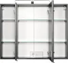 Bologna 3D-Spiegelschrank, graphitgrau, LED-Aufbauleuchte Produktbild-Vorschau 17