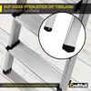 Craftfull Stehleiter CF-133B - Aluminium-Haushaltsleiter - Produktbild-Vorschau 5