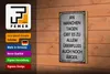 Holzschild Spruch 12x18cm an manchen Tagen gibt es Ärger Produktbild-Vorschau 4