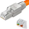 hb-digital Netzwerkstecker CAT7 schmal RJ45 LSA STP Produktbild-Vorschau 1