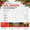 50x Haken Lichterketten Halterung & Lichtvorhang Clips & Produktbild-Vorschau 9