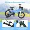 COSTWAY 14 Zoll Kinderfahrrad mit Korb, höhenverstellbarem Produktbild-Vorschau 6