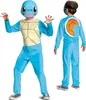 A child wearing a blue Squirtle costume, shown from the front and back. Anteprima dell’immagine prodotto