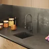 Granitan | Granitspüle - Spülbecken - 41x38,5 cm - Schwarz Produktbild-Vorschau 9