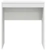 vidaXL Scrivania bianca 70 x 40 x 76 cm Anteprima dell’immagine prodotto 5