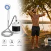 Campingdusche mit Pumpe, mobile Dusche für Camping, wiederaufladbar - ShowerPod Produktbild-Vorschau