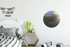 MuchoWow® Aluminium Wandkreis Watteninseln - Wasser - Luft Produktbild-Vorschau 3