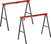 Relaxdays Arbeitsbock, 2er Set, klappbar, 100 kg, HxBxT: 78 Produktbild-Vorschau 1