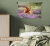 MuchoWow® Wandteppich Wandbehang Schottisches Hochlandrind Produktbild-Vorschau 4