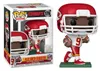 A Funko Pop! vinyl figure of NFL player Juju Smith-Schuster in his Kansas City Chiefs uniform, shown both in its packaging and outside of it. Náhled obrázku produktu