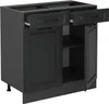 Küchenunterschrank Vicco R-Line Anthrazit Landhaus 80 cm Produktbild-Vorschau 4