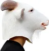 Ziegenmaske Halloween Kostüm Party Tierkopf Latex Masken Produktbild-Vorschau 2