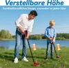 LZQ Kinder Metalldetektor Rot – Verstellbarer Schatzsucher Produktbild-Vorschau 7