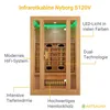 FinnTherm Infrarotkabine/Wärmekabine Nyborg S120V mit Produktbild-Vorschau 6