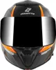 Kask Bogotto FF404 Ezion flip-up, czarny mat/pomarańczowy, Podgląd zdjęcia produktu 5