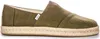 Toms Alp Rope 2.0 10019899 Olive Recycled Baumwolle Slubby Produktbild-Vorschau 16