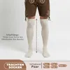 Trachtenstrümpfe 2er Pack Lange Trachtensocken Strümpfe Produktbild-Vorschau 4