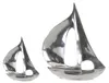 Gilde Dekoobjekt, Boot, "Boot", Aluminium, silberfarben, VE Anteprima dell’immagine prodotto 3