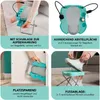 MAXXMEE Fußstütze Pediküre Salon Step - mint/weiß Produktbild-Vorschau 3