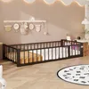 Letto per bambini Flieks a terra 90x200 cm con LED, letto Anteprima dell’immagine prodotto 3