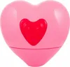A pink heart-shaped perfume bottle with a red heart accent. Podgląd zdjęcia produktu