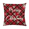 4er Set Weihnachten Kissenbezug 45x45cm Dekokissen Produktbild-Vorschau 5