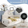okwish Polsterbett  90x200,Schlafsofa mit hydraulischem Produktbild-Vorschau 3