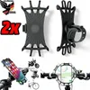 2x Handyhalterung Fahrrad Universal Handyhalterung Motorrad Produktbild-Vorschau 1