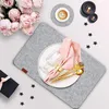 Set di 12 tovagliette in feltro Luana Rose - con Anteprima dell’immagine prodotto 8