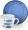 Excelsa set di 6 tazze da espresso con piattini Ocean Anteprima dell’immagine prodotto 3