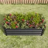 Hochbeet Metall Pflanzkasten Modern aus verzinktem Produktbild-Vorschau 2