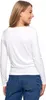 Moraj | Damesblouse - Wit - Katoen - Lange mouwen - Modieus Productafbeelding-voorbeeld 3
