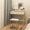 Mondeer Schminktisch mit LED Beleuchtung und Hocker Produktbild-Vorschau 3