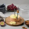 Kesper | Käsehobel mit Haube |em Akazienholz | 21,7 cm Ø | Produktbild-Vorschau 3