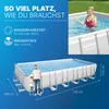 Power Steel™ Frame Pool Komplett-Set, eckig, mit Produktbild-Vorschau 32