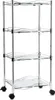 Glasregal Luna 4 Ebenen mit Rollen 40 x 30 x 89 cm Produktbild-Vorschau 1