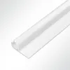 Lysel® Kederschiene Kederleiste Aluminium 45° weiß RAL 9016 Produktbild-Vorschau 2
