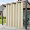 Outdoor Vorhang Wetterfest mit Ösen B254xH213CM, Produktbild-Vorschau 1