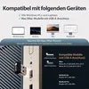 Aluminium Wireless Slim Tastatur QWERTZ Layout (Deutsch) Produktbild-Vorschau 3