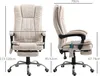Vinsetto Bürostuhl mit Vibrationsmassage, Ergonomischer Produktbild-Vorschau 3