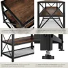 Meuble bas - 141 cm, Bois foncé industriel, rustique Voir les images du produit 5