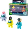 Among Us Actionfigur Mit Fensterbox 3 Stücke Mehrfarbig  Produktbild-Vorschau 2