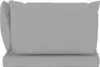 vidaXL Cuscino Pallet 3 pezzi tessuto Oxford grigio Anteprima dell’immagine prodotto 13