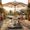 Support de parasol Relaxdays, remplissable, avec roulettes Voir les images du produit 2