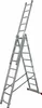 KRAUSE Corda VielzweckLeiter Aluminium 3 x 11 Sprossen Anteprima dell’immagine prodotto 12